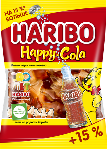 

Мармелад жевательный Haribo Happy Cola 80 г