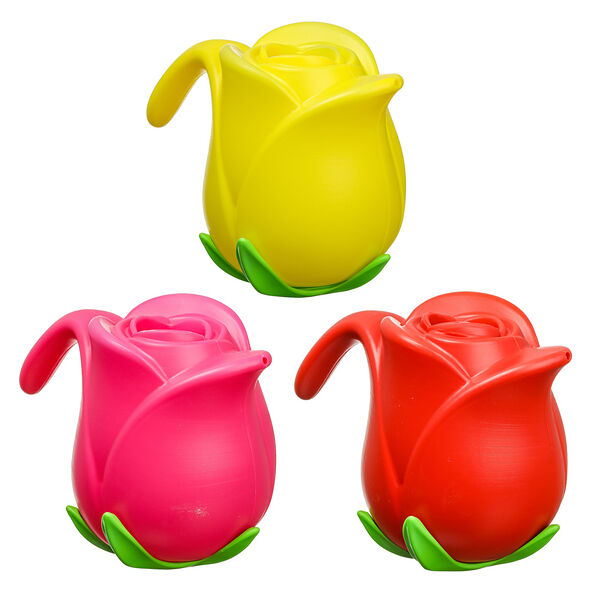 Лейка Inbloom цветок 22x14.9x17.3 см, пластик, в ассортименте