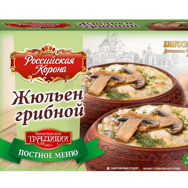 Жюльен Российская Корона грибной замороженный