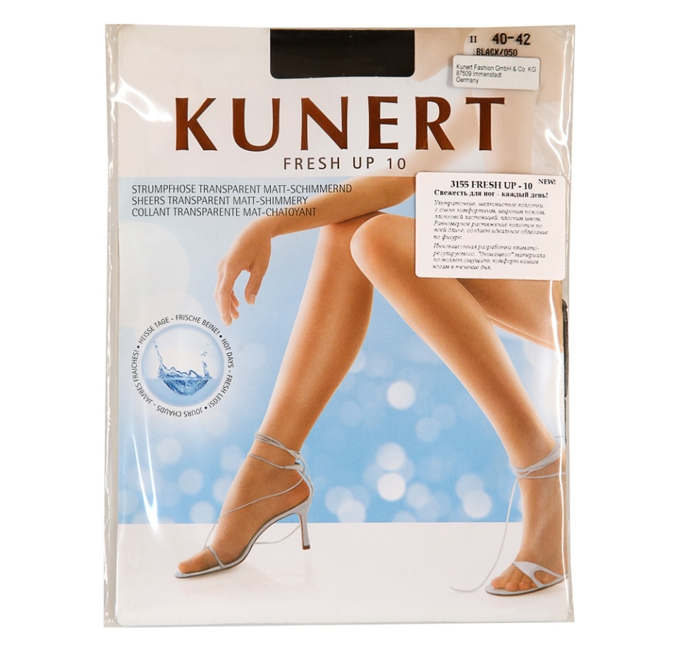 

Колготки Kunert Fresh Up 10 den размер 2