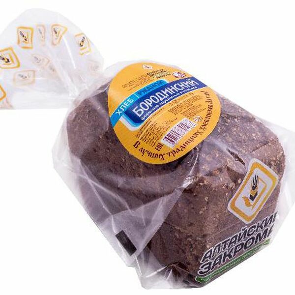 Хлеб Алтайские закрома Бородинский нарезанный