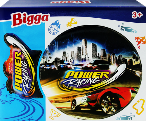 

Набор игровой Bigga Трек с машинкой, 15 предметов