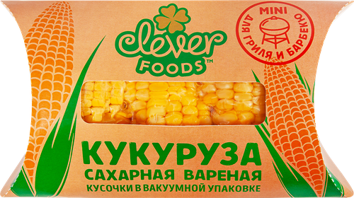 Кукуруза Clever foods вареная
