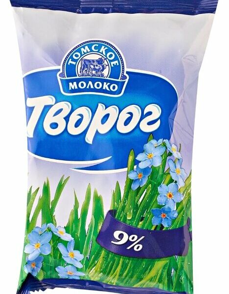 Творог Томское молоко 9%