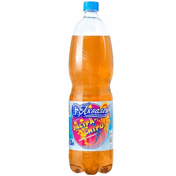 Напиток безалкогольный Аквалей Экстра-Ситро газированный, 1.5л