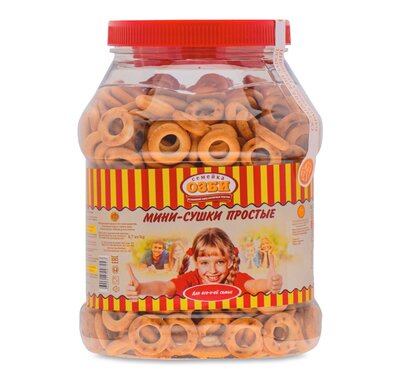 Мини-сушки Семейка Озби простые, 700 г