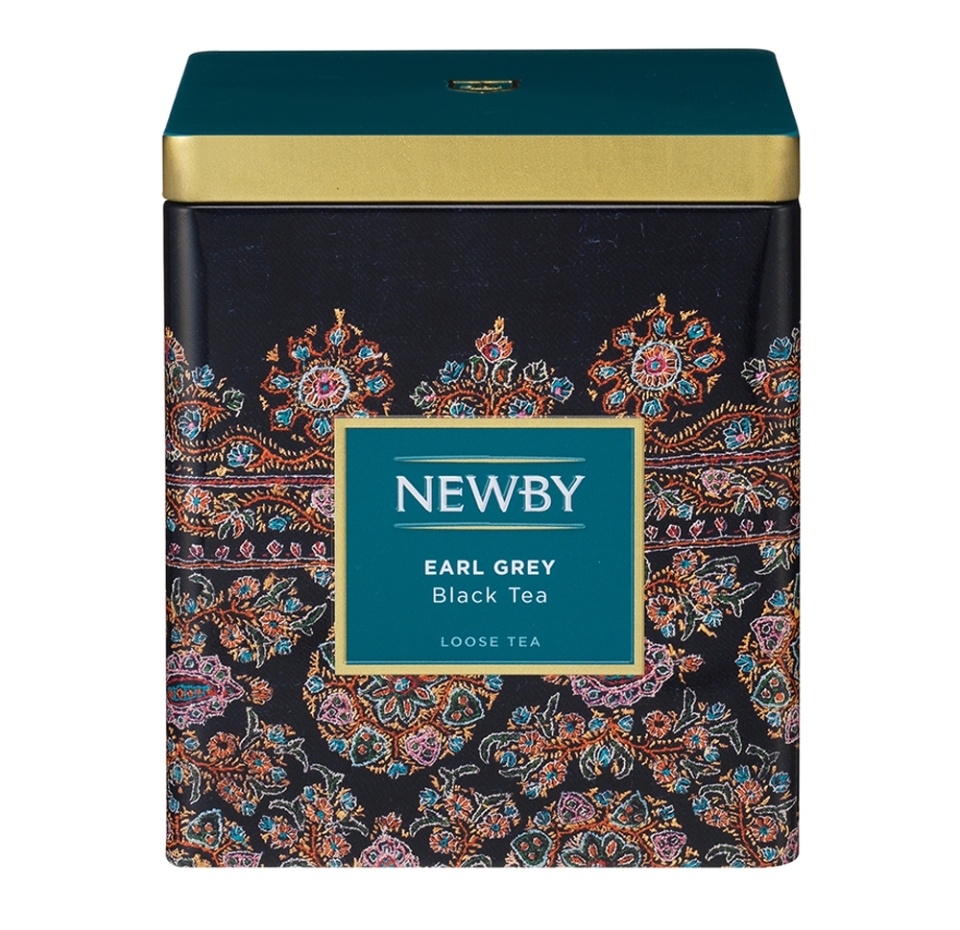 

Чай черный Newby Earl grey листовой 125 г