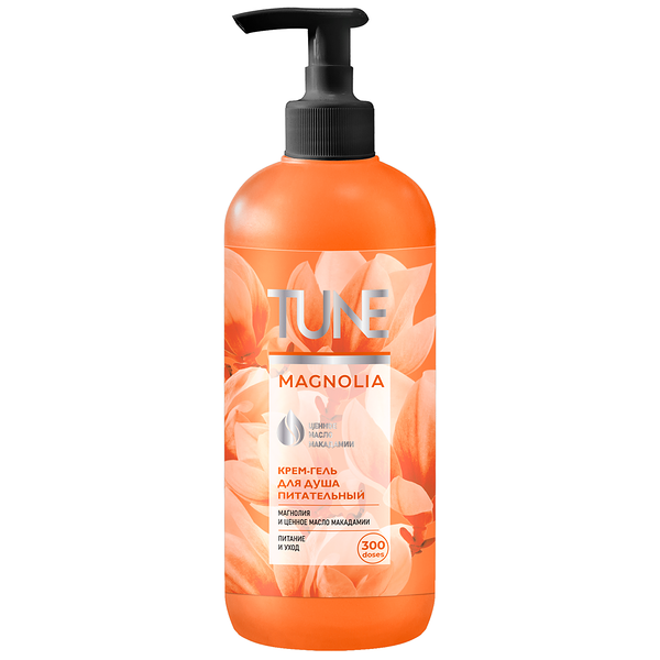 Крем-гель для душа Tune питательный Магнолия
