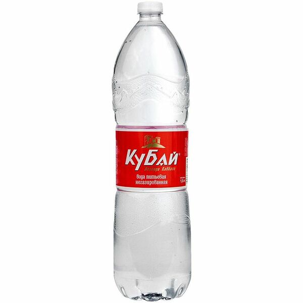 Вода питьевая Кубай негазированная 1.5 л