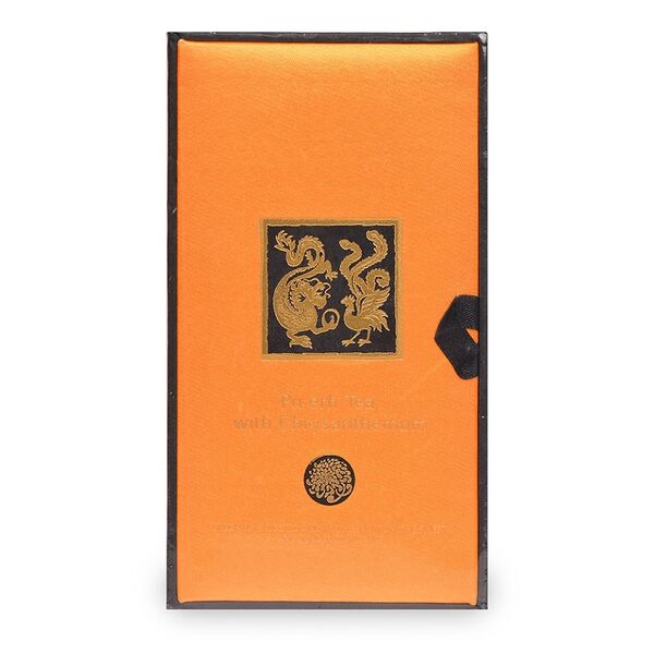 Чай черный Дракон и Феникс Пуэр с хризантемой, 150 г Китай