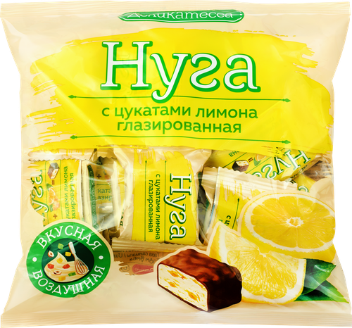 

Конфеты Деликатесса с цукатами лимона 240 г