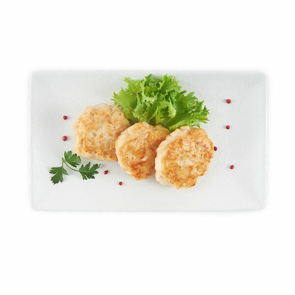 Котлета из филе курицы рубленая жареная