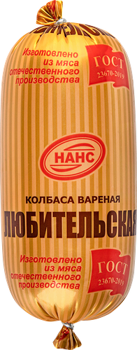 Колбаса вареная Нанс Любительская 500 г
