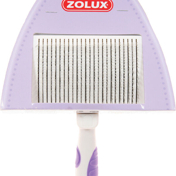 Zolux щетка-пуходерка самоочищающаяся M