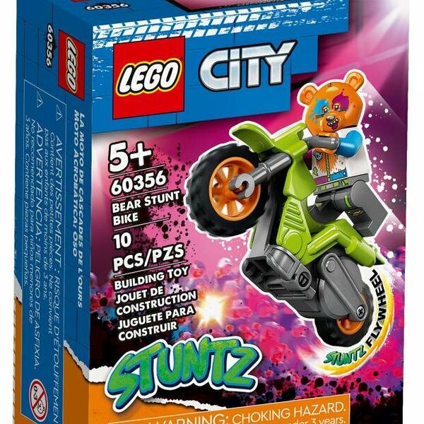 Конструктор Lego Трюковый мотоцикл, 10 деталей