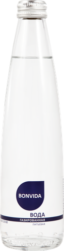 

Вода питьевая Bonvida артезианская 1-й категории газированная, 0.33 л