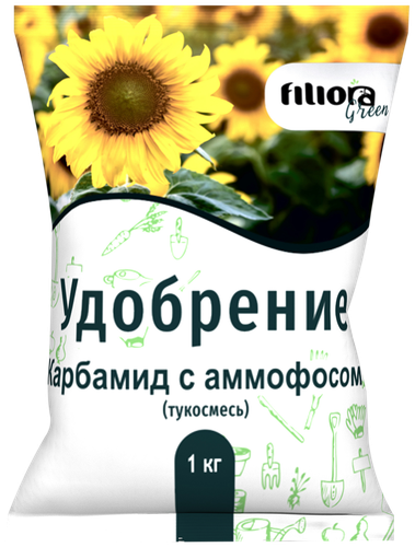 

Удобрение Filiora Green Карбамид, с аммофосом, 1кг