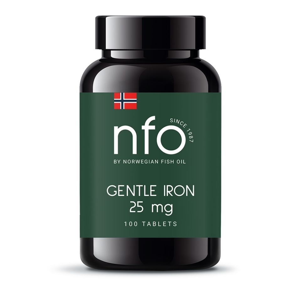 

NFO Gentle Iron таблетки 25 мг 100 шт.