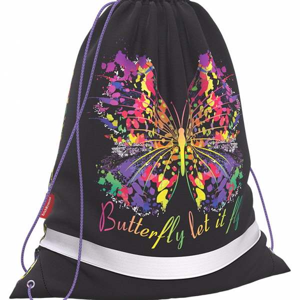 Мешок для обуви ErichKrause для девочки, 365x440 мм