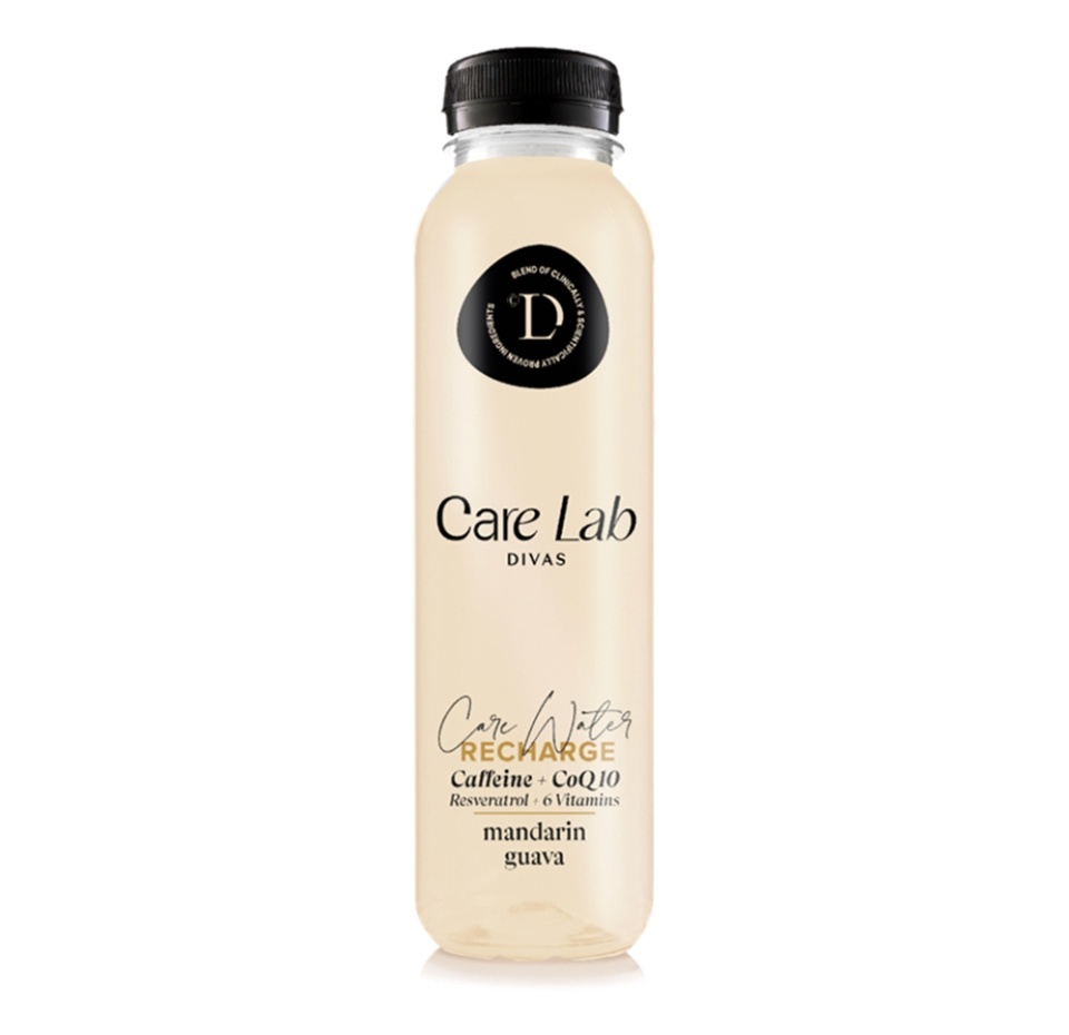 

Напиток функциональный Care Lab Divas Care water Recharge Заряд энергии с мандарином и гуавой 400 мл, Словакия