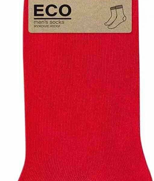 Носки мужские Omsa Eco 402 Colors укороченные цвет: rosso/красный, 42-44 р-р