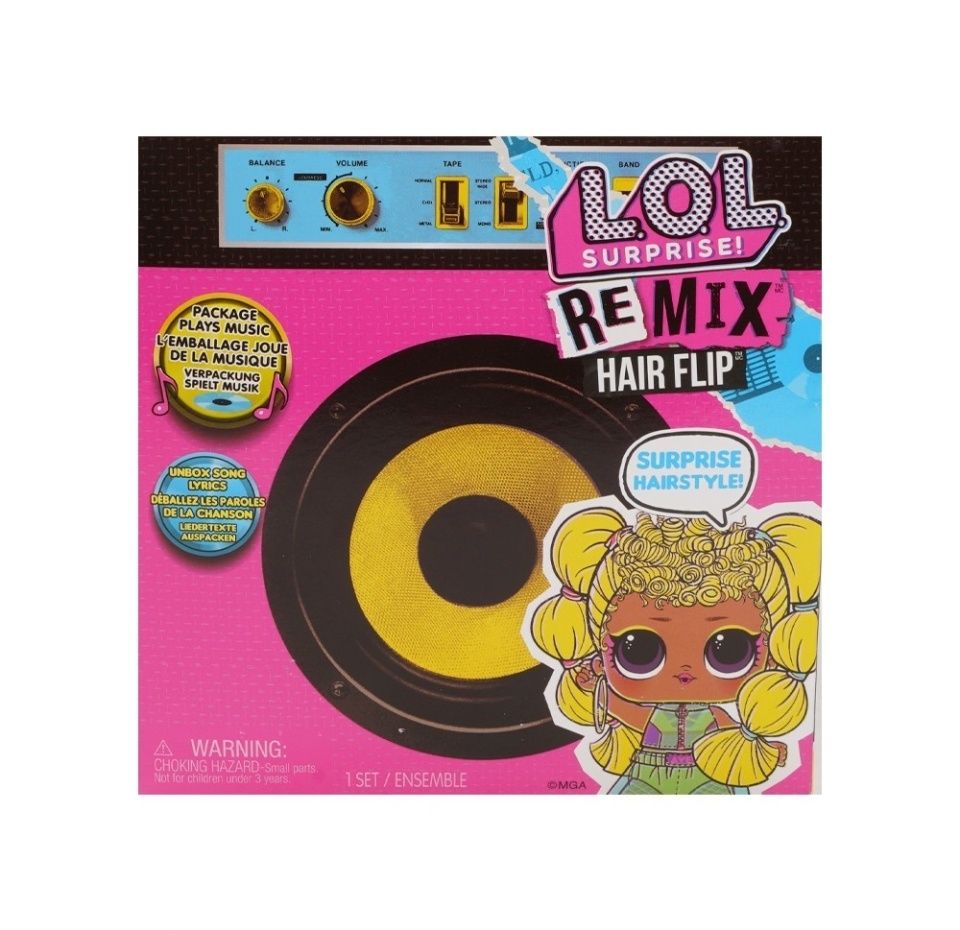 

Игрушка L.O.L. Surprise! Куколка Remix Hairflip