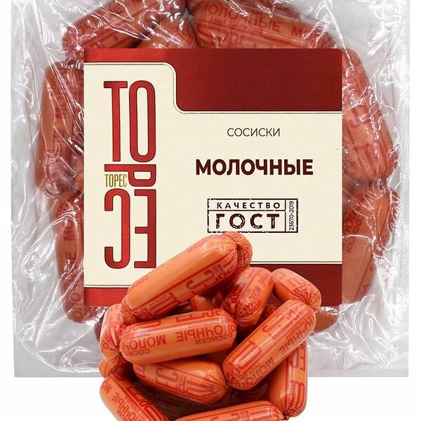 Сосиски Торес Молочные мини