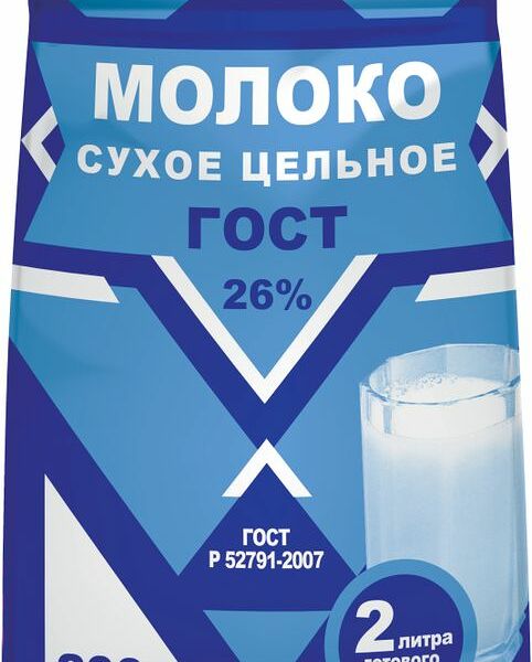Молоко сухое Си-Продукт ГОСТ цельное 26% 200г