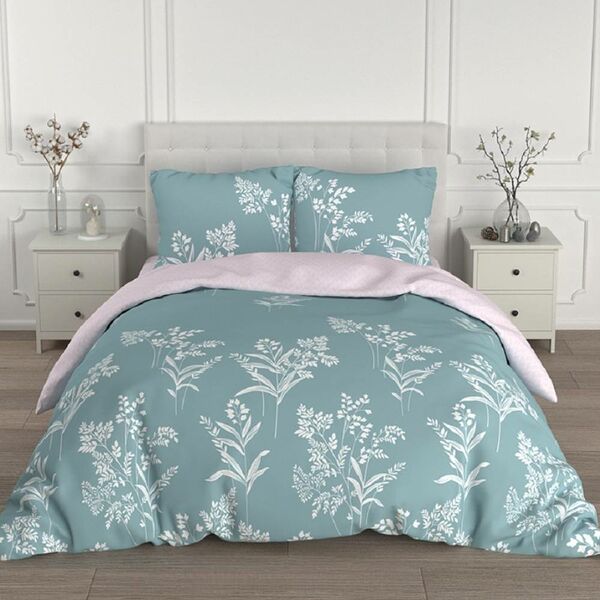 Комплект постельного белья Для Snoff Русса 2, двуспальный, наволочки 70х70 см, сатин