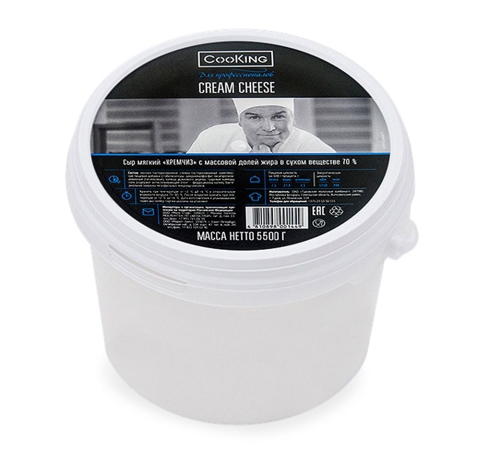 

Сыр Кремчиз 70% CooKing Беларусь, БЗМЖ