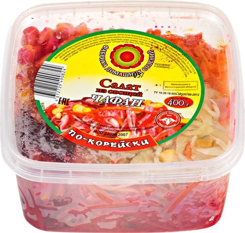 

Салат ФДС Чафан из овощей по-корейски, 400г