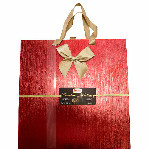 Конфеты Sorini из молочного шоколада с ореховым кремом и злаками