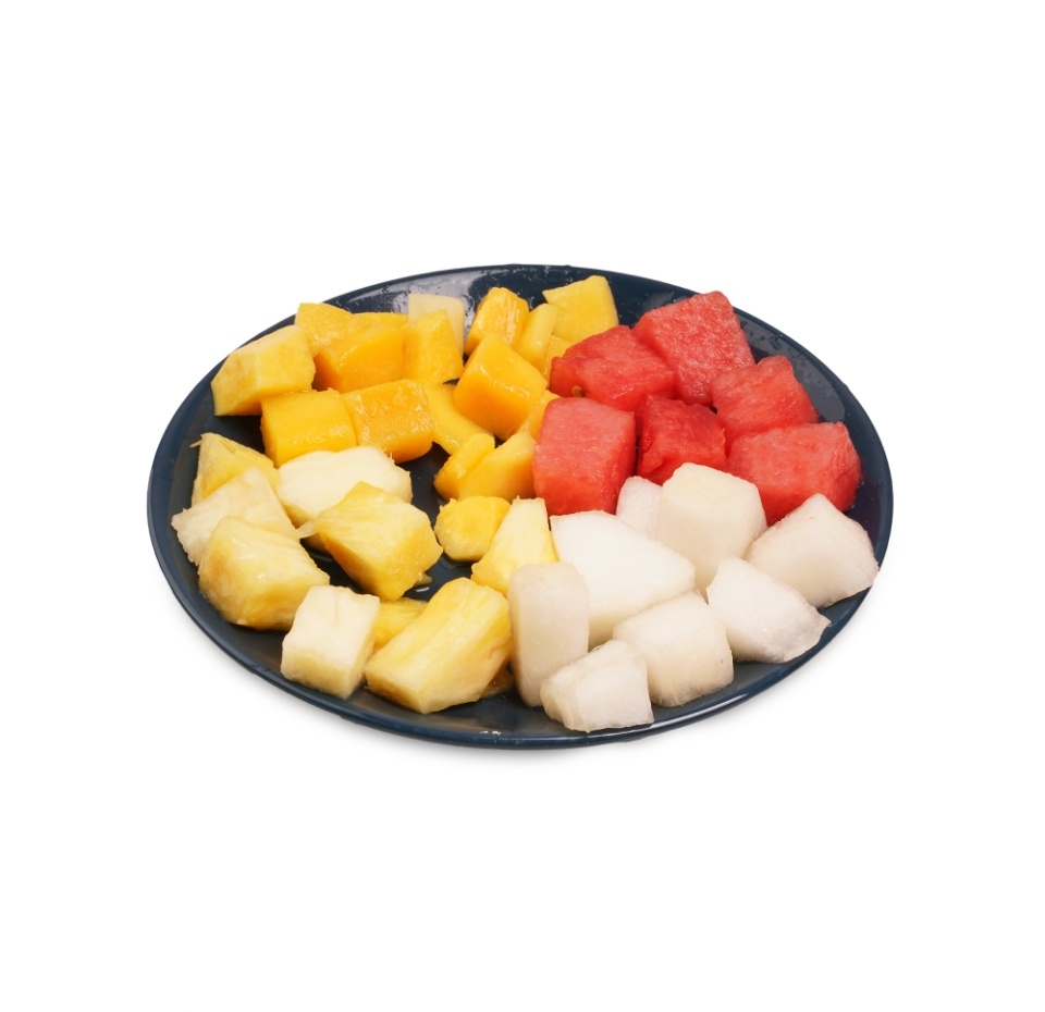 

Фруктовый микс Fresco арбуз дыня манго ананас 400 г