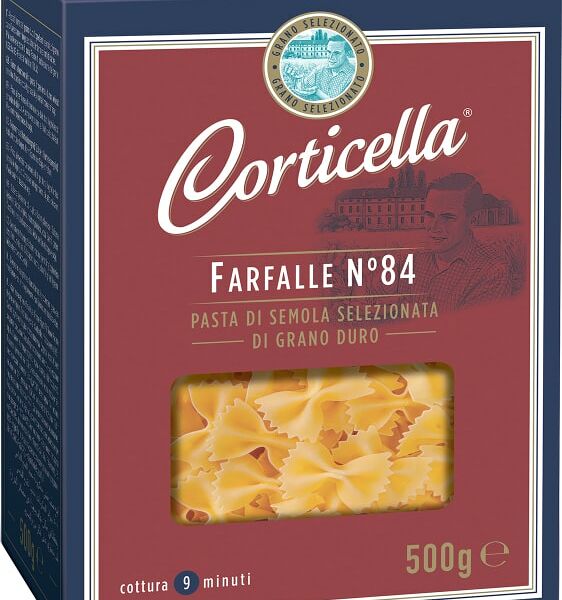 Макароны Corticella Farfalle Бантики №84 500г