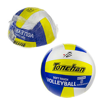 Мяч волейбольный ПВХ 1Toy, размер 5, Китай