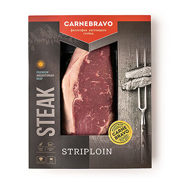 Стейк Стриплойн из говядины Carnebravo
