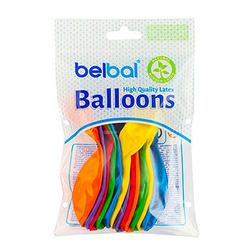 Набор шаров «Металлик» ассорти, Belbal, 12 шт., Бельгия