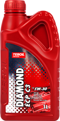 Масло моторное TEBOIL Diamond ECP C3 5W–30 синтетическое, Арт. 3453873, 1л