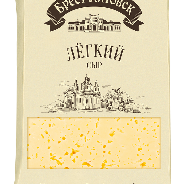 Сыр полутвердый Брест-Литовск Легкий 35%