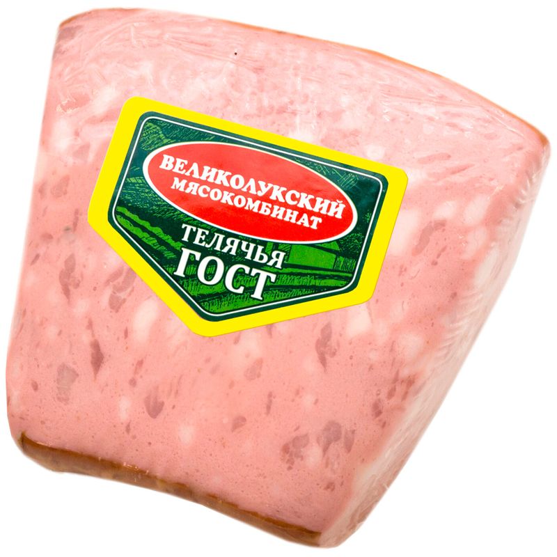 

Колбаса Великолукский Мясокомбинат Телячья ГОСТ вареная вес