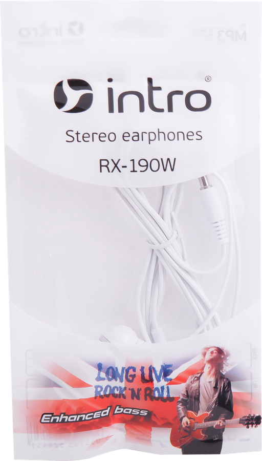 

Наушники Intro RX-190W в ассортименте