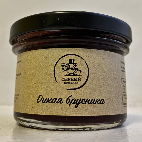 Конфитюр Сырный сомелье Дикая брусника