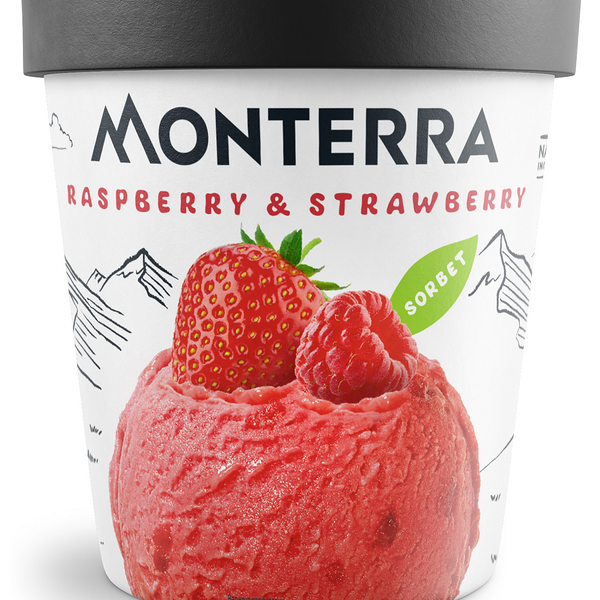 Сорбет Monterra малина-клубника