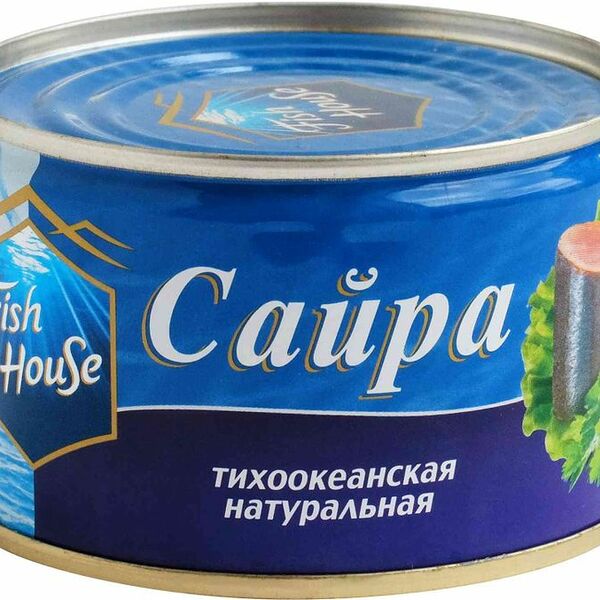 Сайра Fish House тихоокеанская натуральная