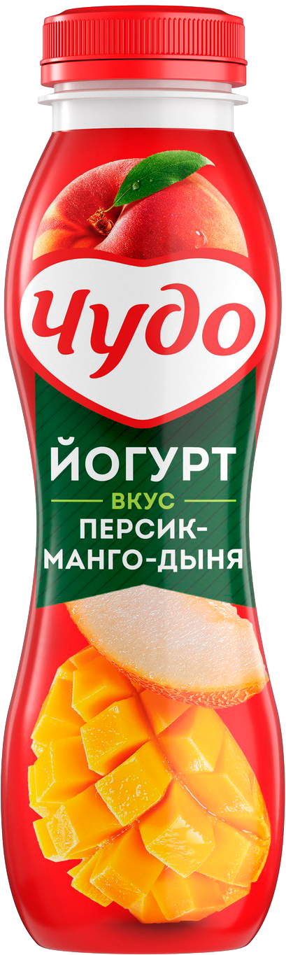 

Йогурт питьевой Чудо дыня манго персик 1.9%