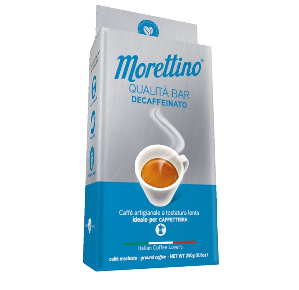 

Кофе молотый Morettino без кофеина 250 г