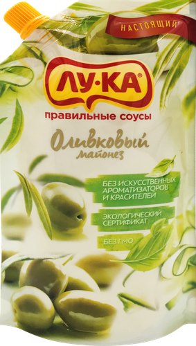 

Майонез Лу-Ка Оливковый 60% 200 мл