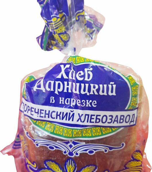 Хлеб Пореченский ХЗ Дарницкий нарезка 300г