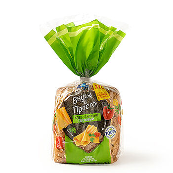 Хлеб злаковый тостовый Коломенское, нарезка 250 г