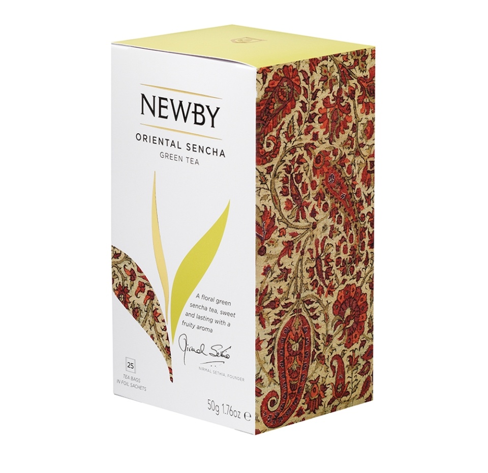 

Чай зеленый Newby Oriental Sencha 25 пакетиков 50 г